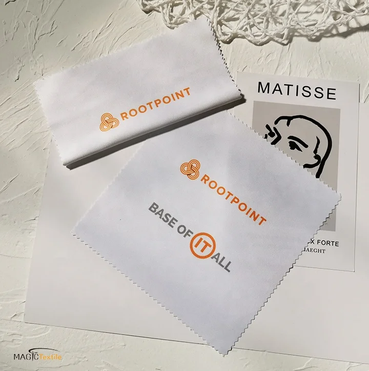 Очки из микрофибры для чистки, Светодиодная лента для часов, ткань для экрана проектора с логотипом