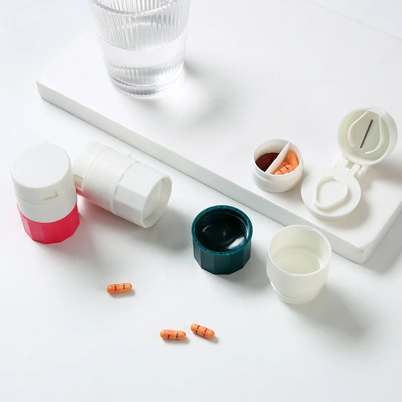 Wholesale Custom Professional Pill Cutter Splitter divider Crusher and Grinder for Cutting Small Pills or Large Pills in Half