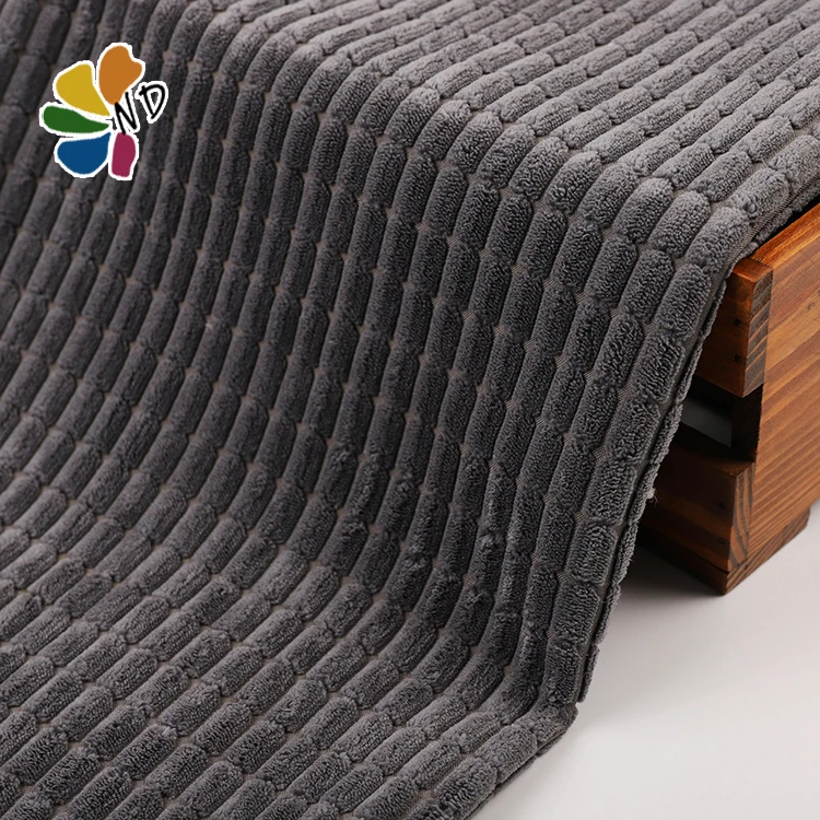Sofa Fabric Wholesale Furniture Decorative Corduroy Fabric for Sofa Upholstery Fabric