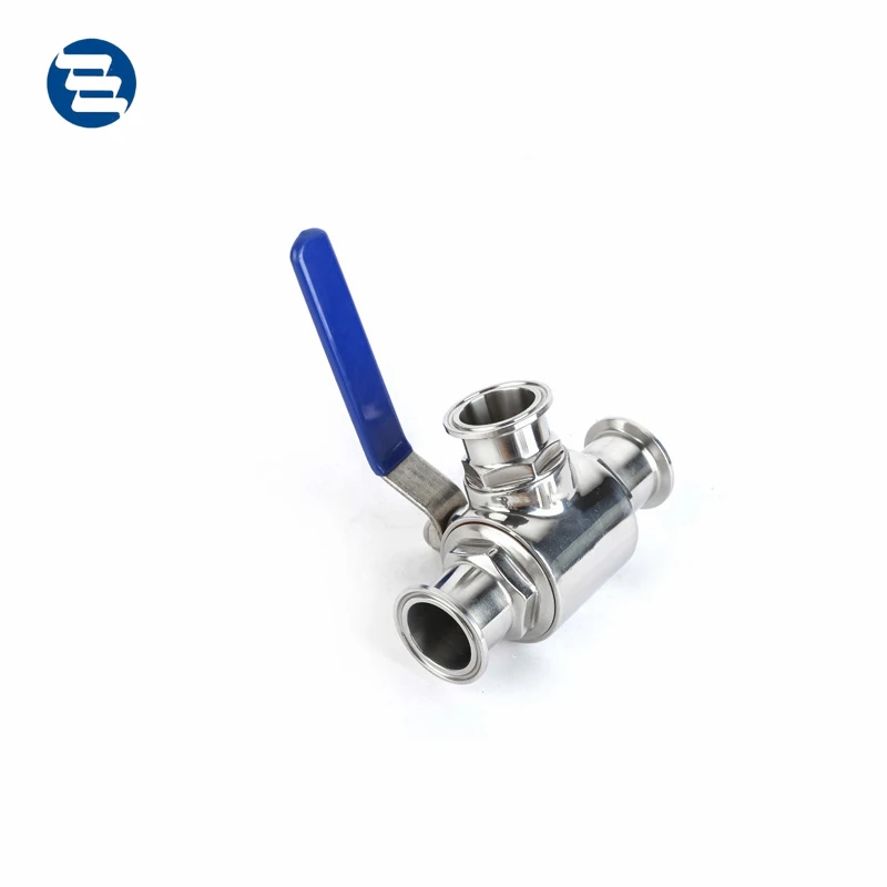 SANTHAI 304/316L Stainless Steel BSP NPT Pull Handle 2pc Ball Valve With Internal Thread