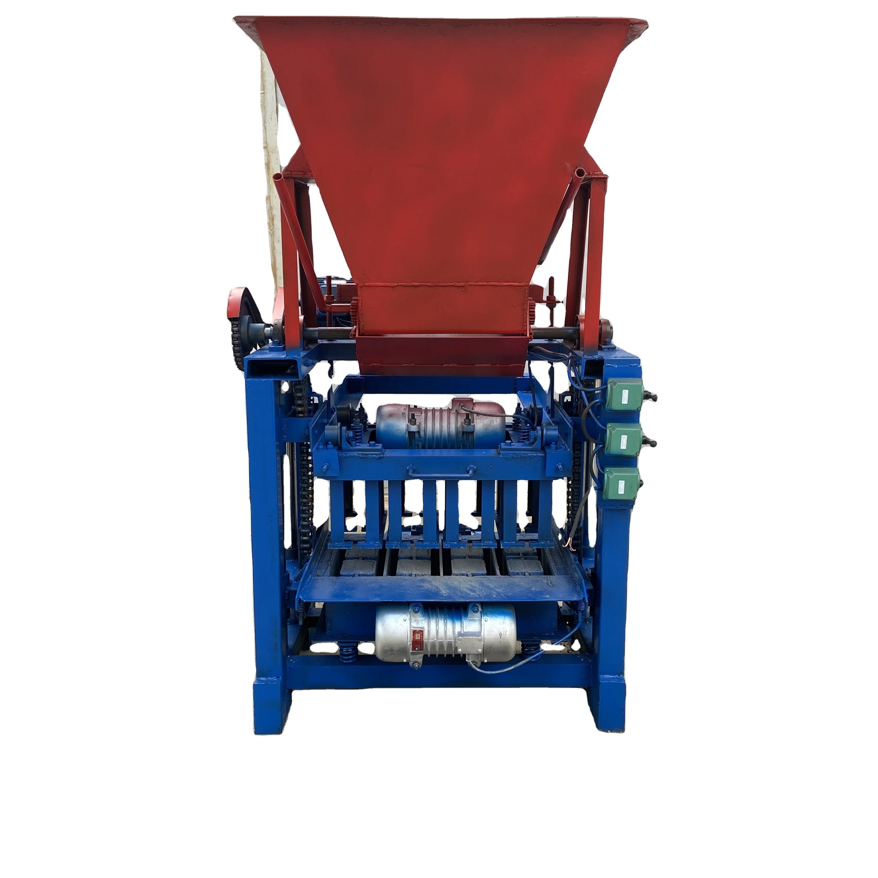 Professional Manufacture Of Concrete Block Brick Making production line In China BR4-35