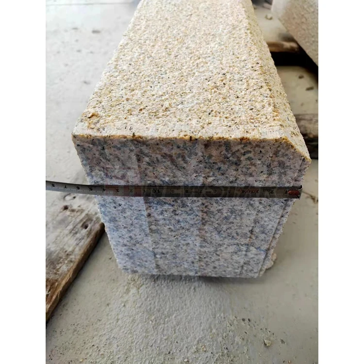 Newstar Light Grey Granite Road Paving KerbStone Tile Curb Stone For Landscaping Or Public Area Or Government Project