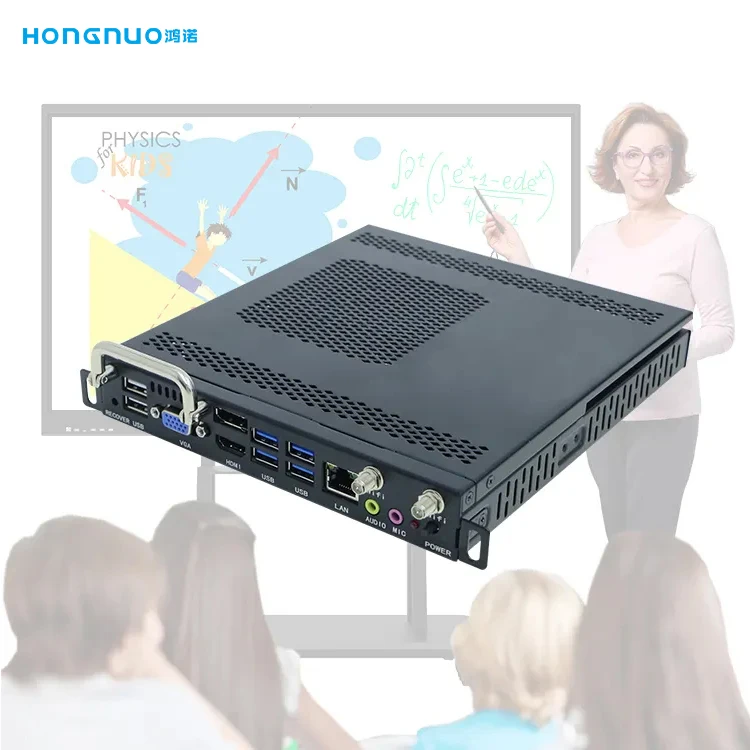 HONGNUO Customized Mini PC OPS i3i5i7 Mini PC 4K for whiteboard and interactive display Industrial office school Computer