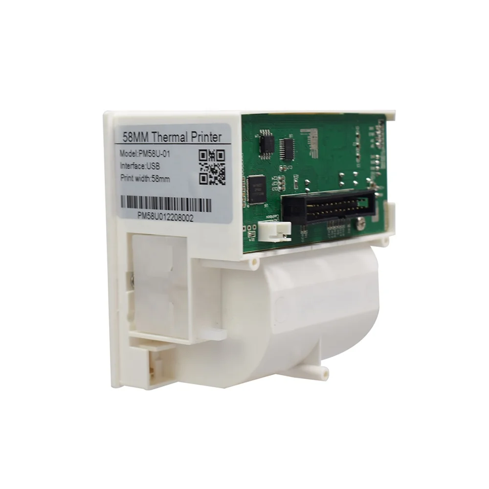 Kiosk 58mm Embedded Thermal Receipt Printer for ATM Vending Machines