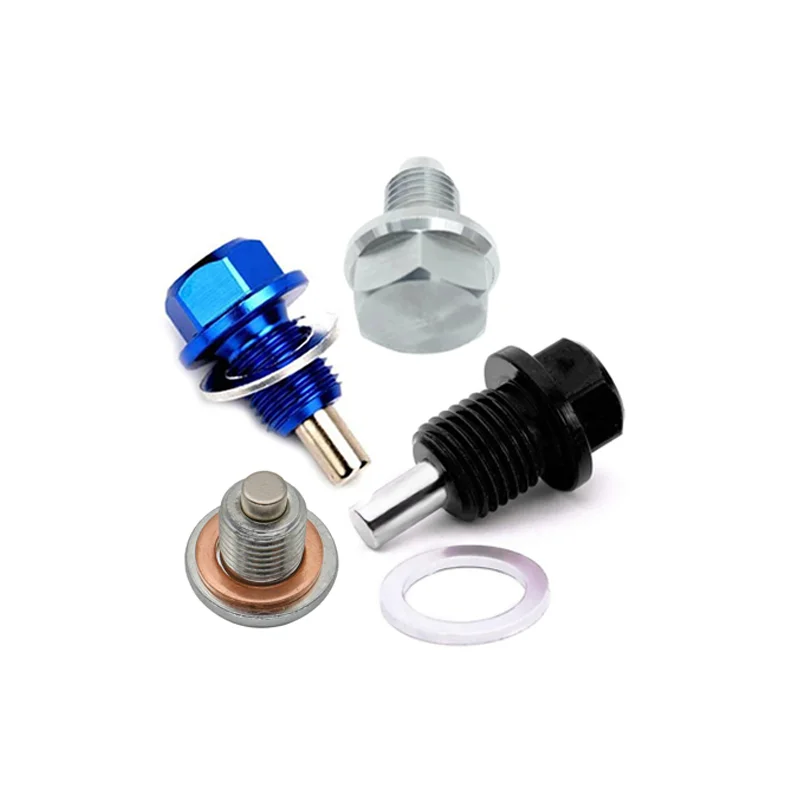 M12 M14 M16 M18, M20 stainless steel oil drain plug socket set Magnetic Oil Drain Screw Car Accessories Auto Oil Pan Drain Plug/