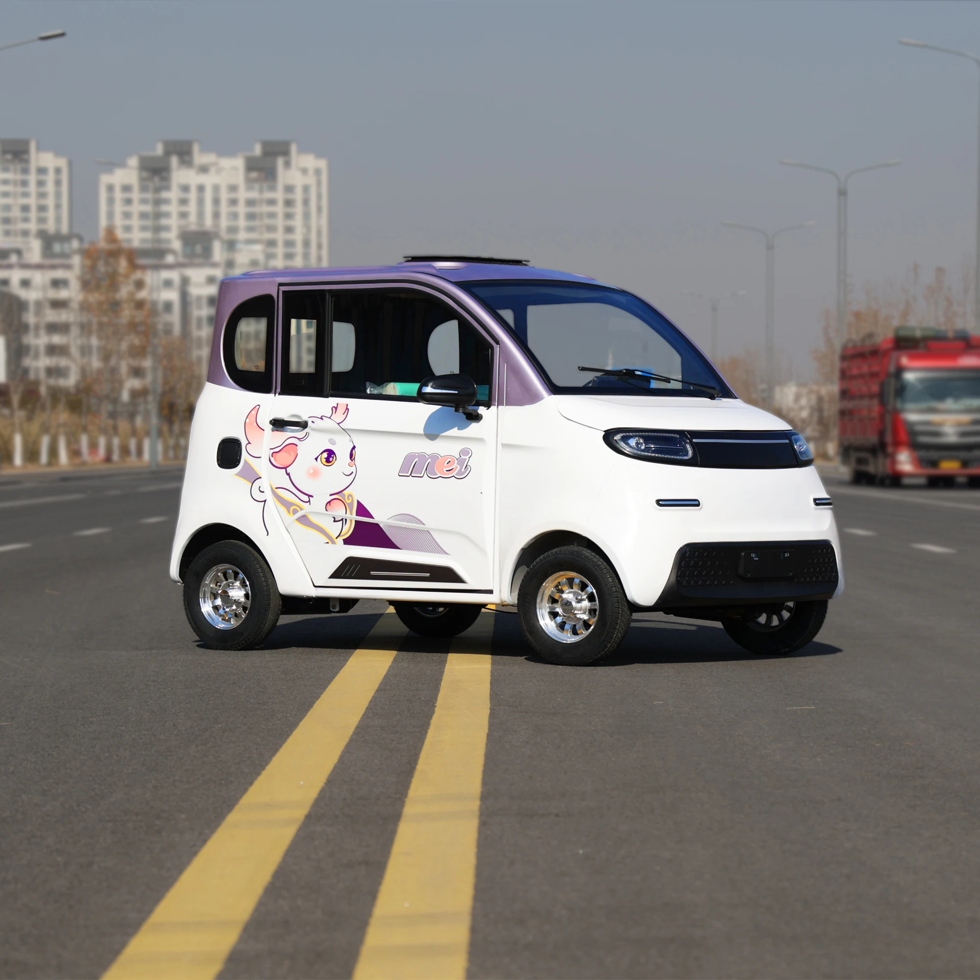 Big Discount Automobile Pure Mini Electric Car Smart Ev Truck Recreational Hot Sale New Energy Vehicle