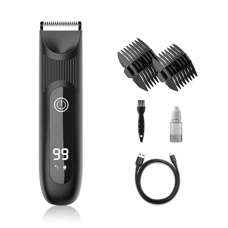LILIPRO B3 Groin & Body Hair Trimmer Powered Ceramic Blade Hair Trimmer Waterproof Shaver Male Sensitive Private Parts scape