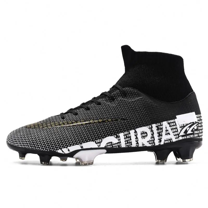 2020 new design high ankle soccer shoes, wholesale football shoes, fashion soccer shoes for men
