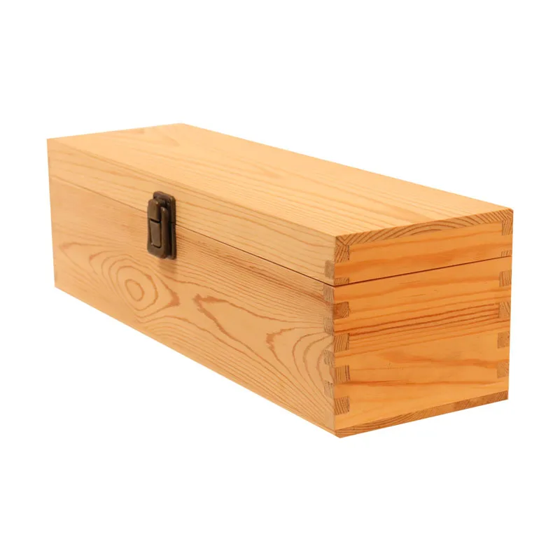 New Design Unfinished Wholesale Cheap Wooden Wine bottle gift box