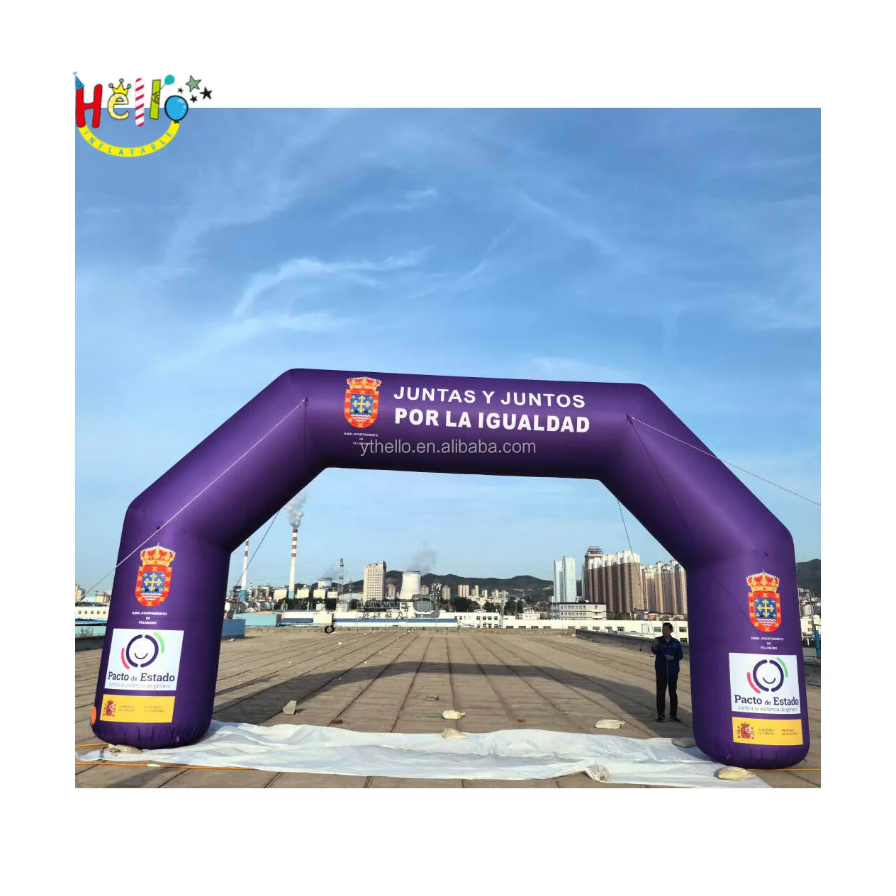 Customized Inflatable Star Line Entrance Inflatable Advertising Arch