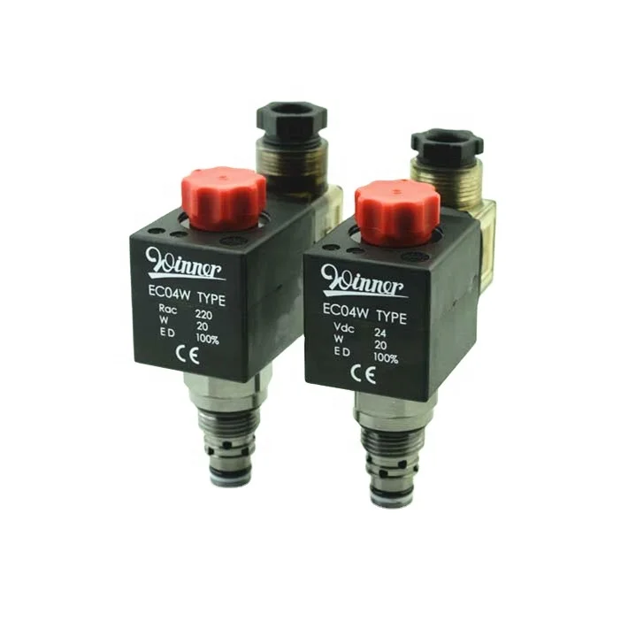 Hydraulic Cartridge Valve EP08W2A01N05 Winner Hydraulic Solenoid Valve