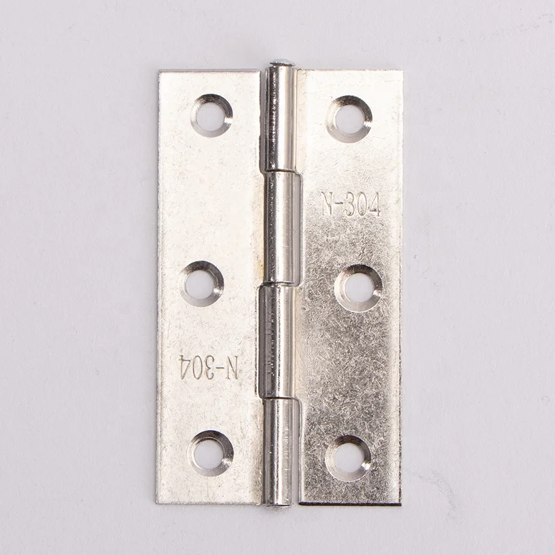 Factory direct sales of high-quality stainless steel iron metal window spring door hinges, flush door hinges