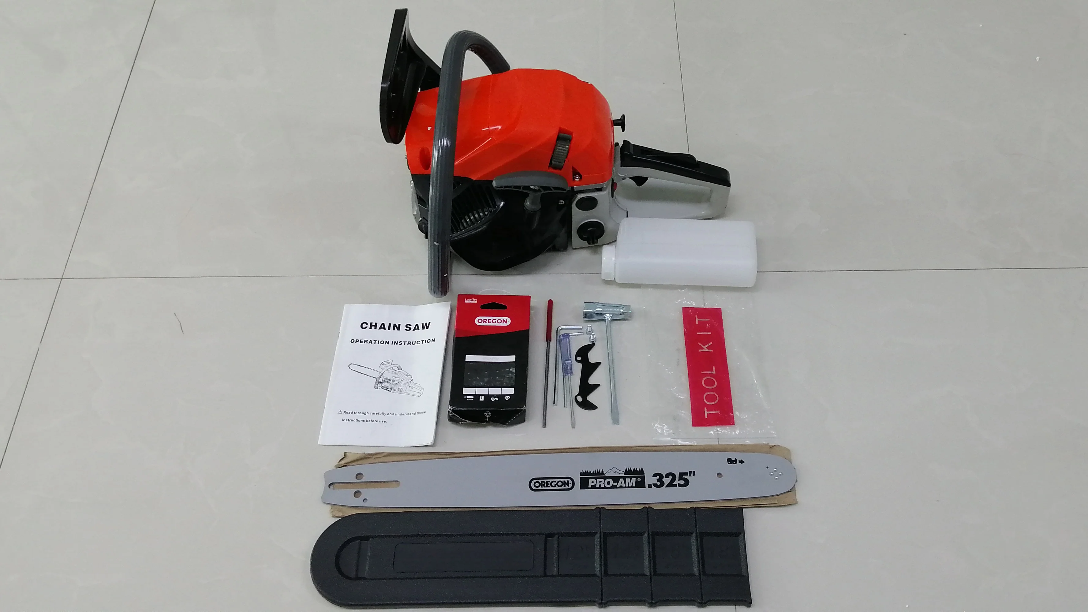 still gazoline chain saw machine, high working speed plastic handle mini chain saw