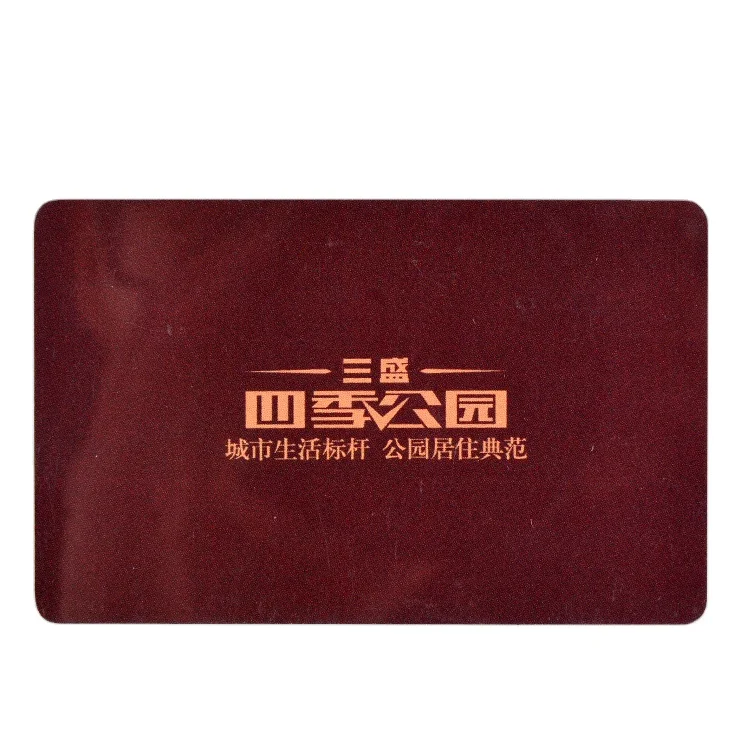 Customized CR80 Plastic PVC / PET Contact or Contactless ID cards and IC cards