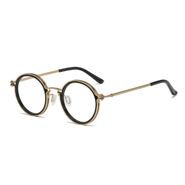 2022 new arrivals Japanese high quality luxury Italy brand designer vintage round latest design spectacle eyewear frames