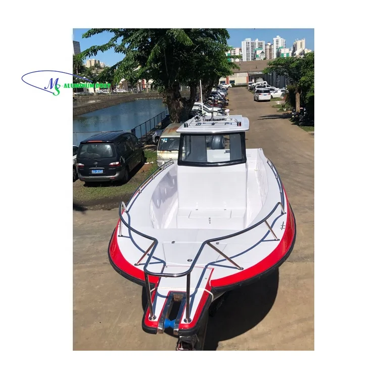 Hot sale 32Ft speed boat aluminum boat fishing vessel 9.71m MS Aluminium boat for sale
