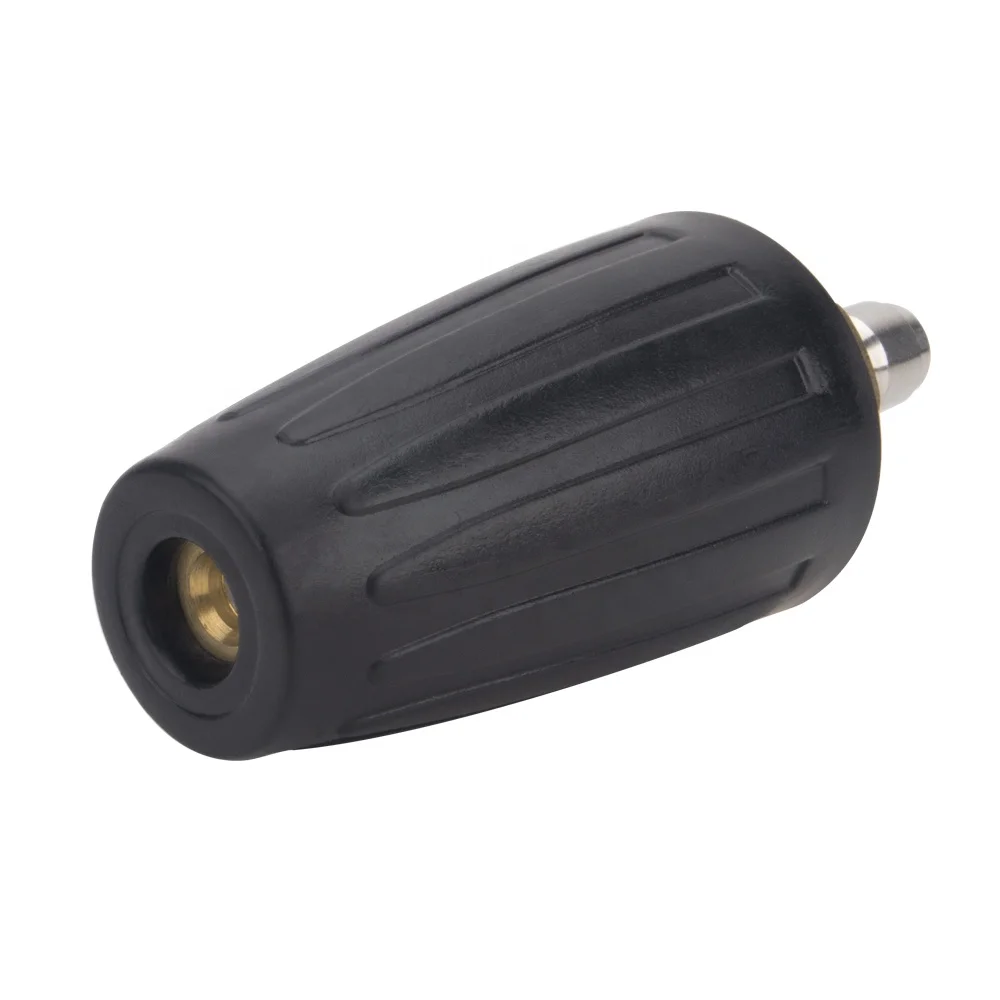 Pressure Washer Brass Rotating Nozzle Turbo Nozzle High Pressure Cleaner Car Wash Spray Nozzle 207bar 3000psi