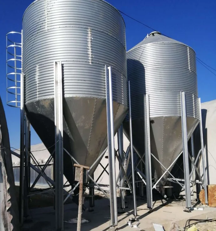 Легкая разборка кормовая кукуруза стальное хранилище зерна 50