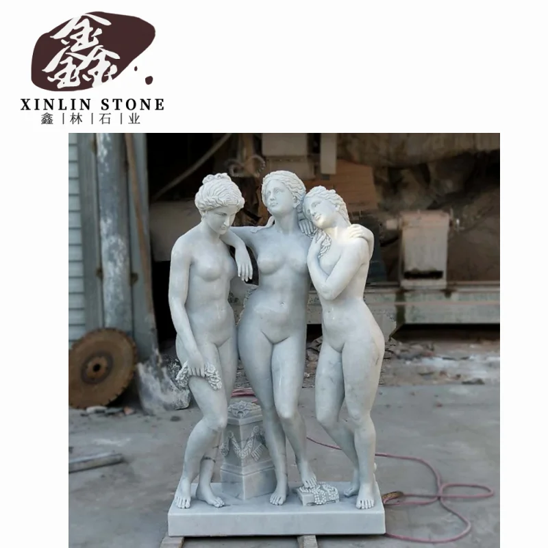 indoor stone lion statues white marble fireplace white marble nude women statue garden sculpture stone carving G602 G603