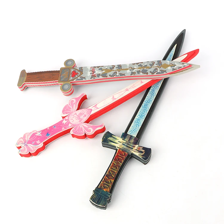 
Costume Accessory Soft Kids Toy EVA Foam Girls Pink Sword 