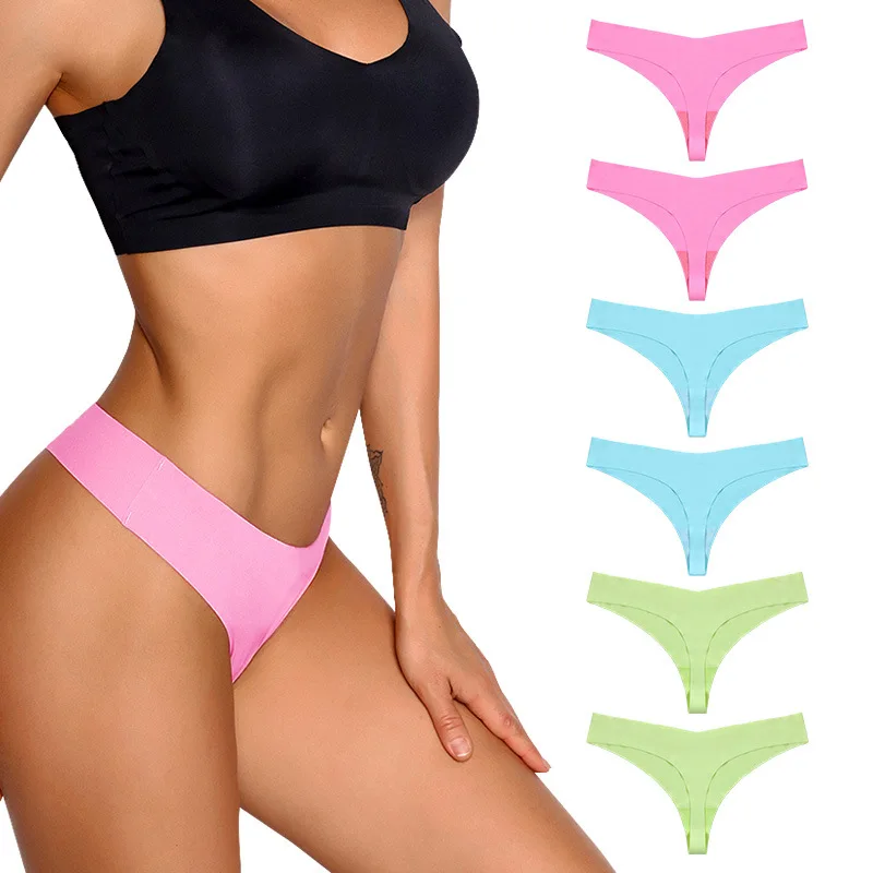 JUNXI DIVINUS 2022 Thongs And G String Womens Underwear Girls Seamless Tight Panties S-XL