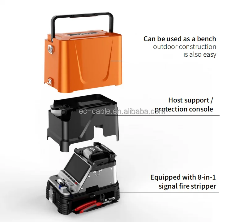 Signal fire AI- 9 AI-10A AI-6C Fiber Fusion Splicer AI-8C Cable 6S Splicing Machine Fibre Optic Tools Optical Splicer Equipment