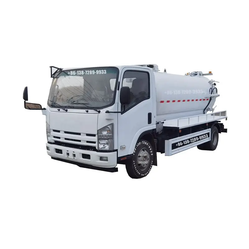 Завод Isuzu 700P грузовик для всасывания сточных вод 4x2 10 куб. М продажи