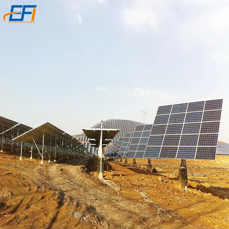 Solar Complete Mount Ground System Solar Tracking System Single Dual Axis Solar Sun Tracker