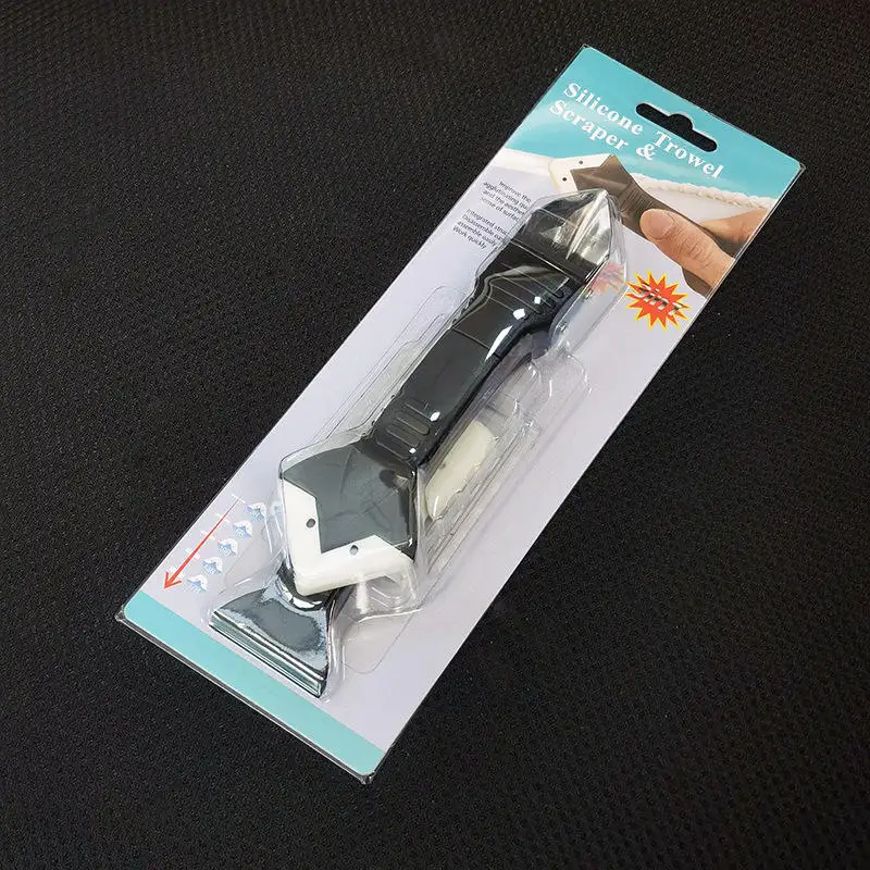 Silicone Scraper And Glue Remover Knife Angle Beauty Sewing Spatula Beauty Sewing Tool Metal Head