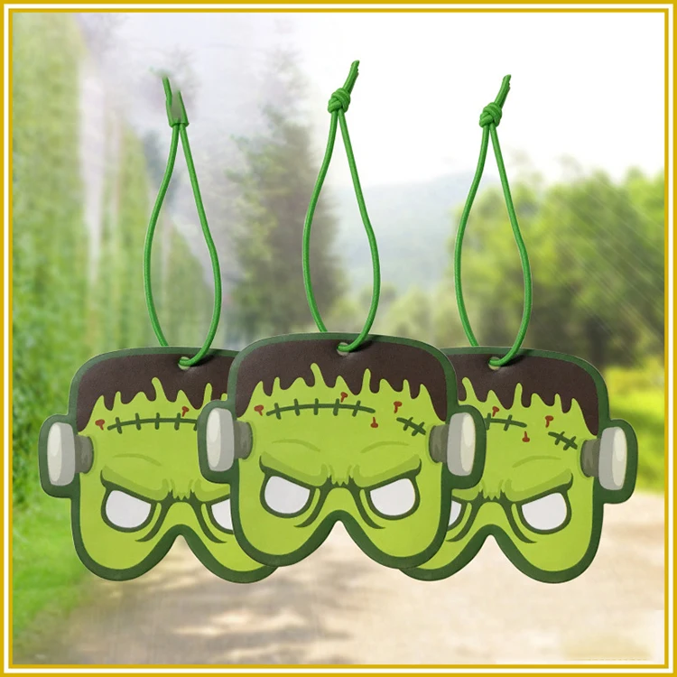 
OEM/ODM Custom Size Air Freshener Scent Perfume Hanging Paper Car Air Freshener 