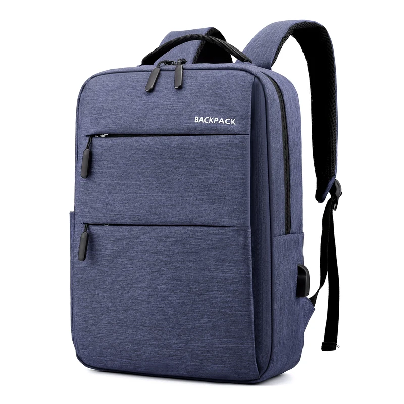 factory wholesale business waterproof laptop bags supplier school travel women men smart backpack