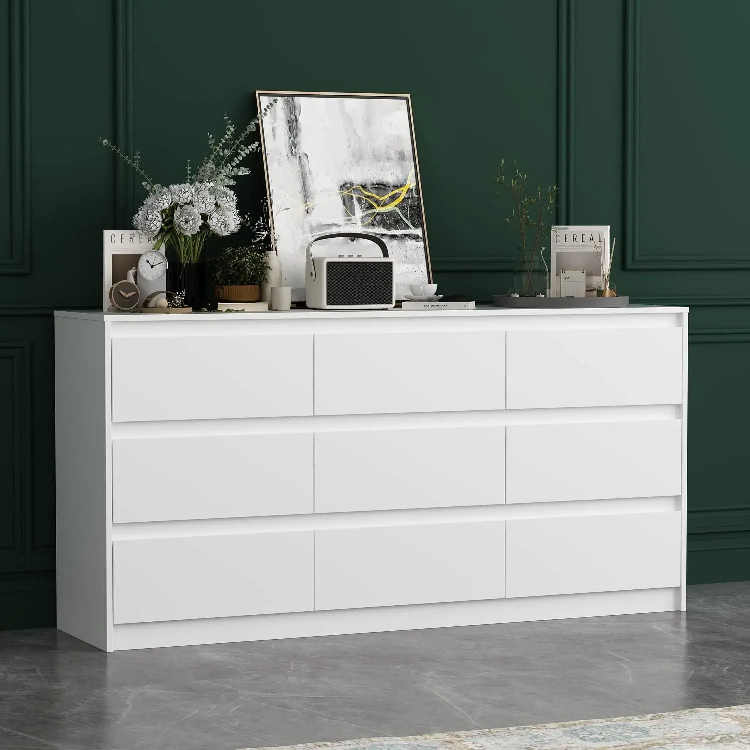 Luxury large chest of drawers drawers cabinet organizers mdf chest of drawers design