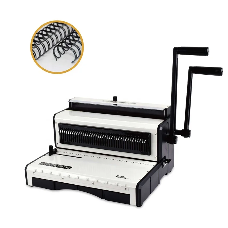 T930 F4/A4/B5/Letter/A5 размер wire3:1 машина для подвязки отверстий/металлическая проволочная нетбука