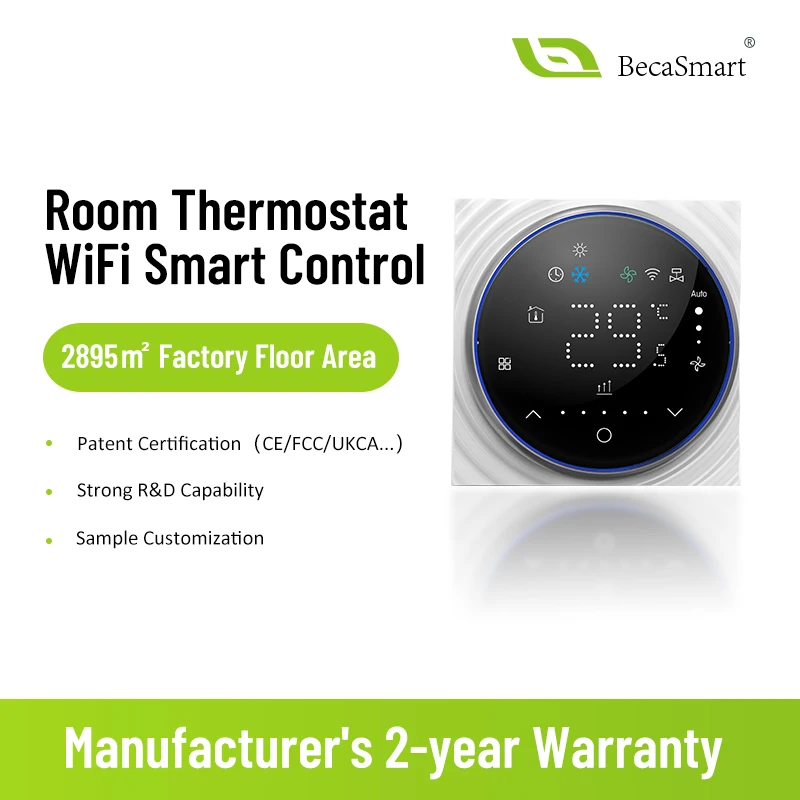 Beca BAC-6001 Thermostat Smart Programmable Digital Nest HVAC Termostato for Office Household Home office