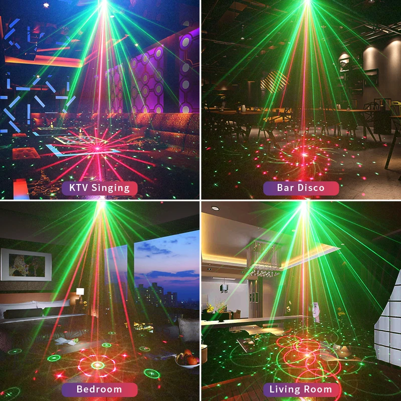 rgb remote control Professional DJ Audio Lighting Par Led Dmx Stage Light  Quantity Luminous White Lamp disco strobe lamp