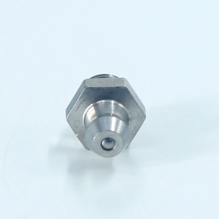 stainsless/carbon steel straight thread head grease nipple grease fitting