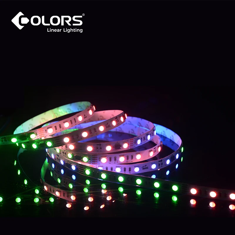 Wholesale waterproof flexible outdoor 5050 SMD digital pixel remote control led RGB strip light
