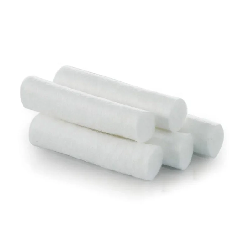 Hot Sale Customize Medical Hospital Dental Absorbent Surgical Cotton Roll
