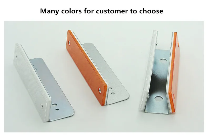 traffic safety reflector single and double sides guardrail delineator