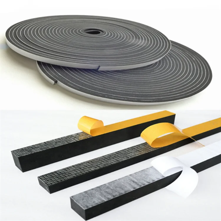 Sound Insulation Die Cut nbr Rubber Sponge Gasket Foam Cutting Neoprene Foot Cushion Closed Cell Foam cr sbr pvc Pad Sheets