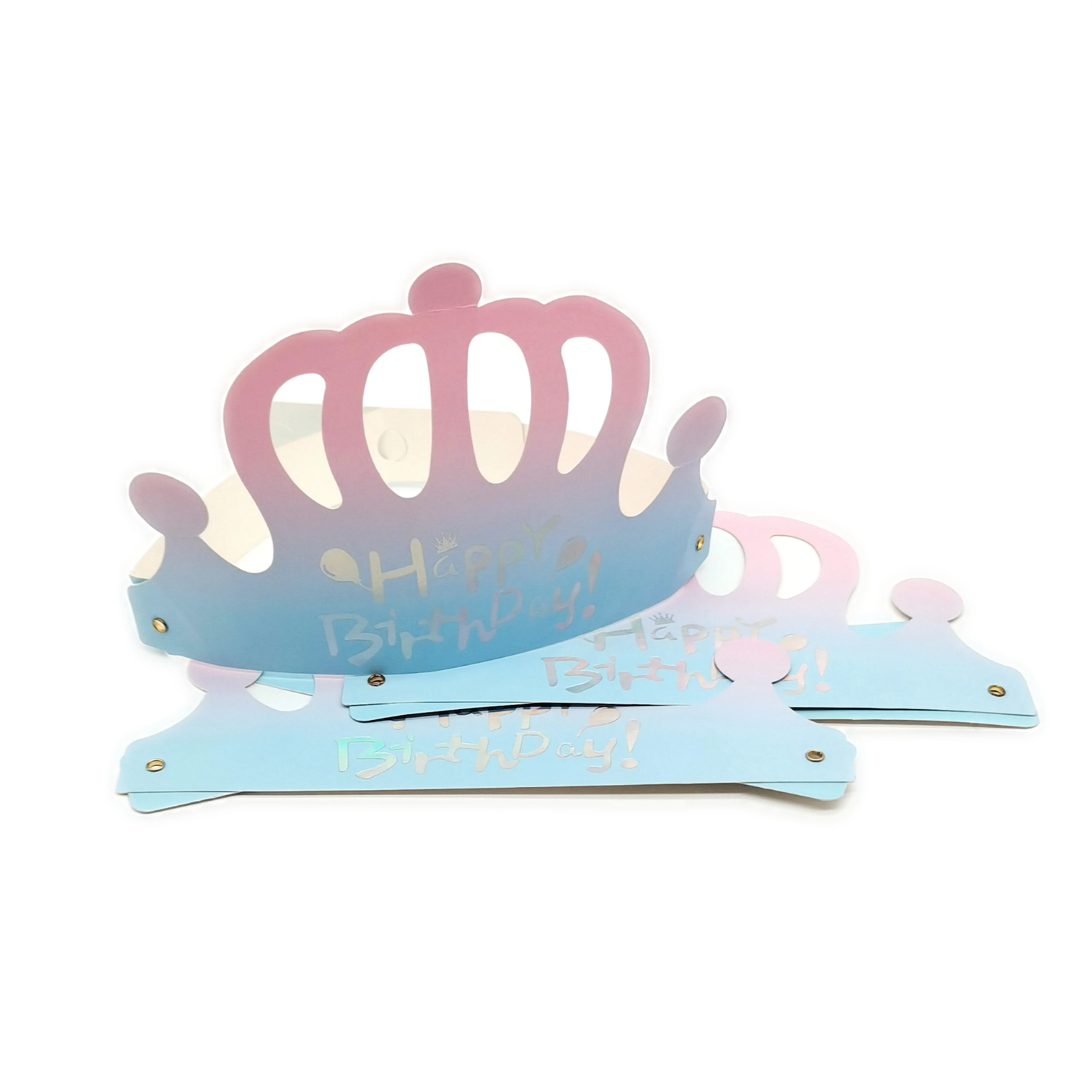 Party supplies New Arrival Latest Design  Party Tiara Custom Birthday Hat Folded Birthday Hat