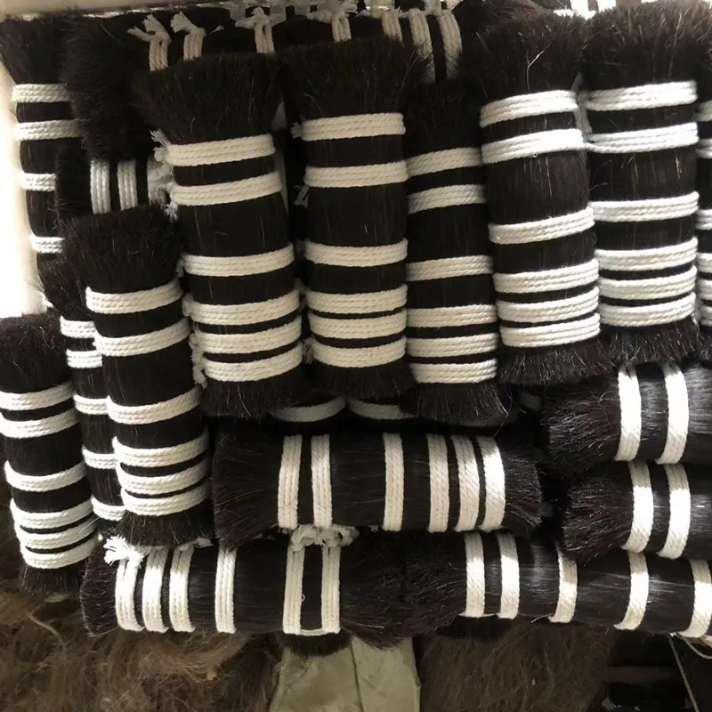 Horse mane all kinds of raw materials suppliers, 100% real horse tail hairs