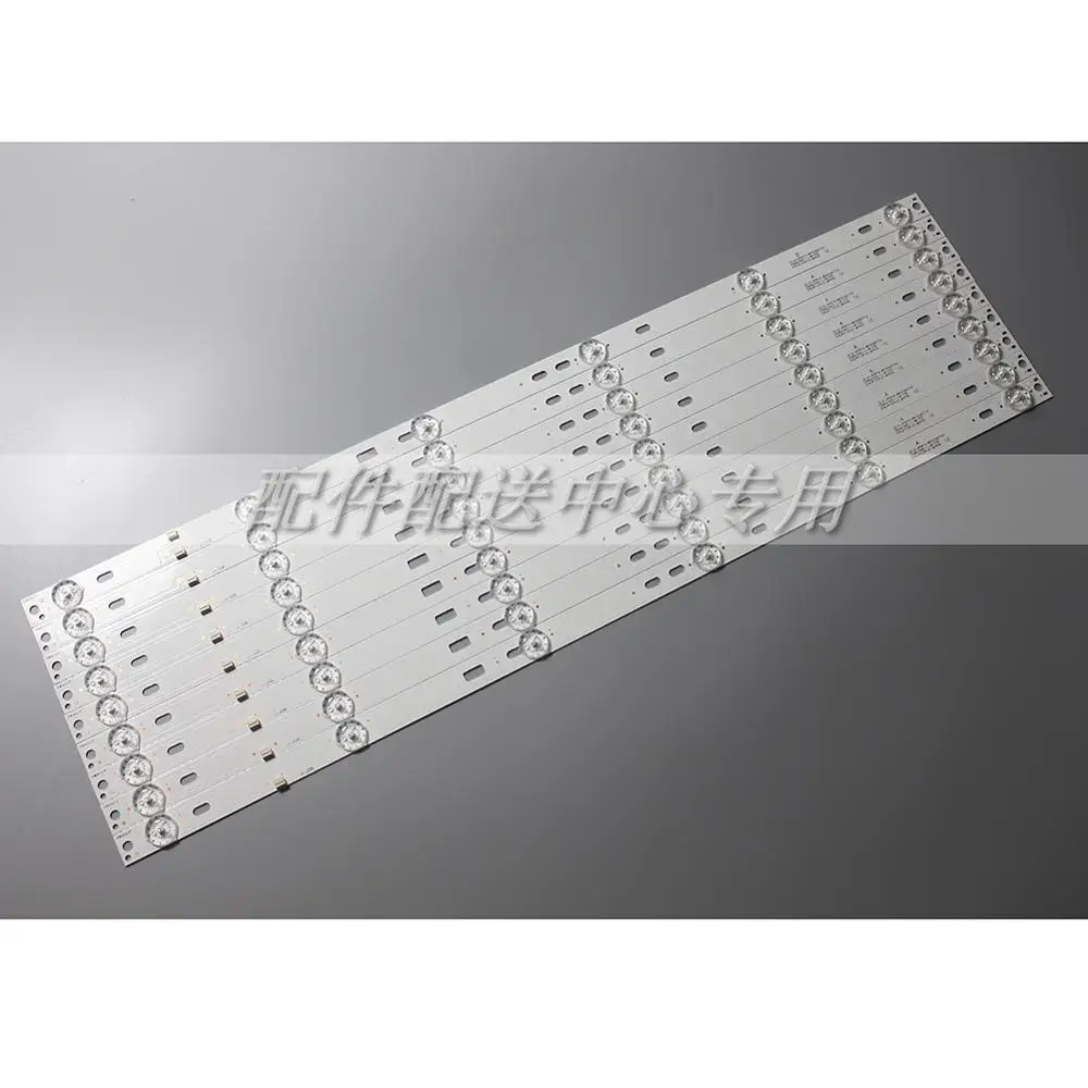 9 шт х Светодиодная подсветка полосы для JS-D-JP5510-A61EC B61EC E55DU1000 4K FHD 6V 60517 60714 6-LEDs 576