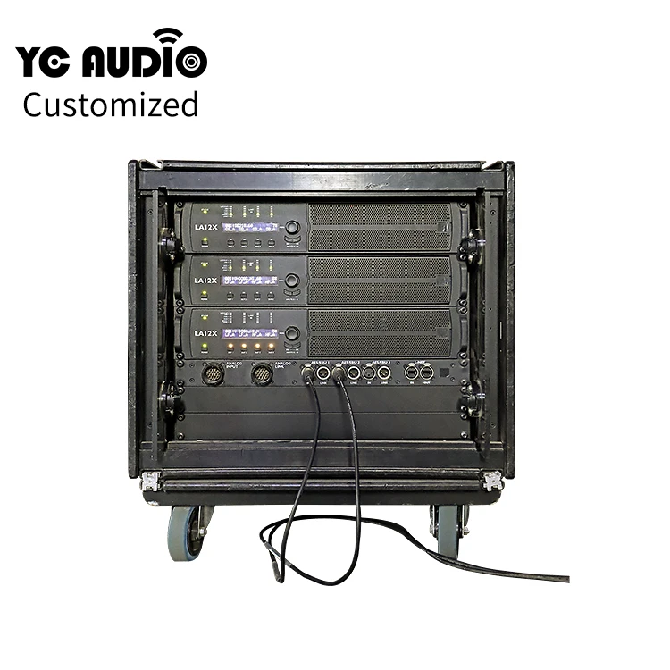 
4 Channels D-class Powerful Pa Stage Dj Equipment Box Power Subwoofer Controller Sound System Professional Audio Amplifiers 