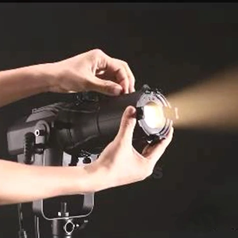 professional Fixed Lens 60W warm/cool white zoom small ellipsoidal profile spot light