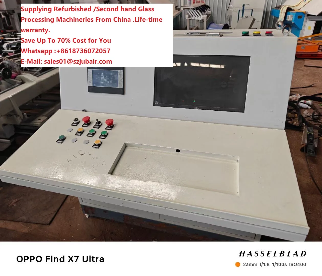 Supplying Refurbished/Used Cnc Automatic Glass Machining Processing Center For Grinding Polishing Drilling Life-time warranty