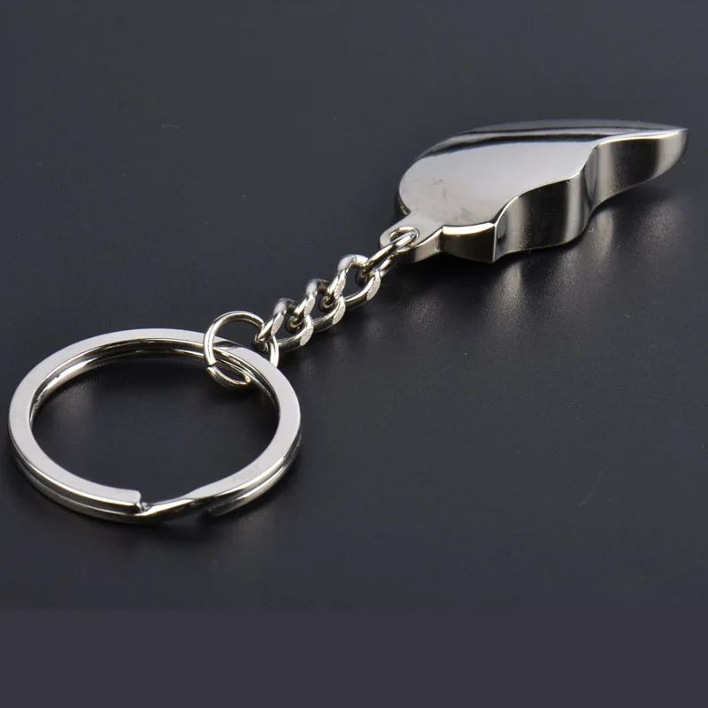 Customized Heart shaped key chain  3D Exquisite practical key chain gift.Love couple key chain