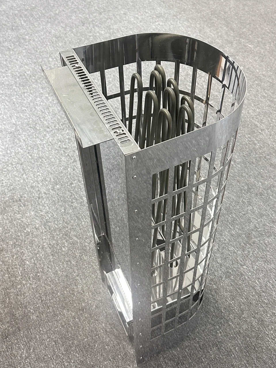 Japan PSE certified stove hollow design spa stainless steel sauna stove heater with external control