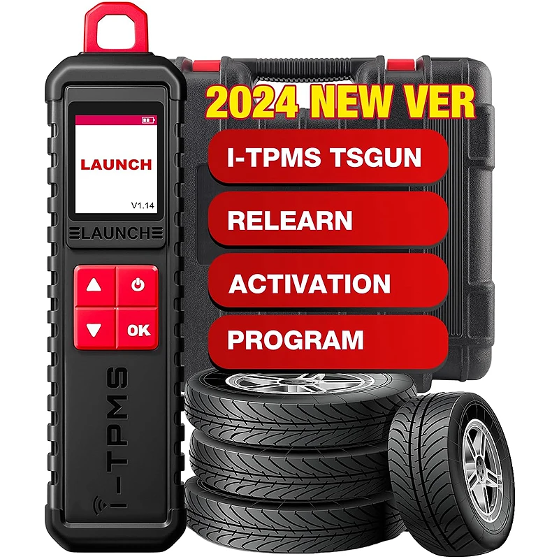 2024 Upgrade LAUNCH X-431 i-TPMS TSGUN  Tire Pressure Tester Tool Relearn Reset Program TPMS Sensors Compatible