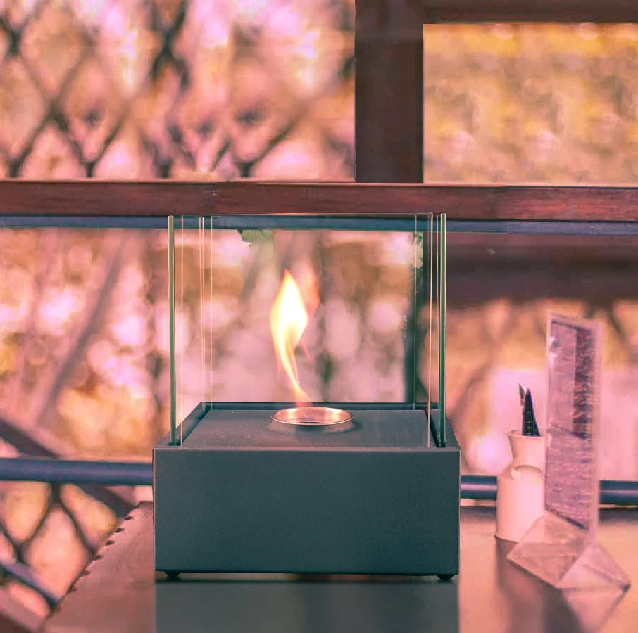 Inno-Fire  TT-14 portable chimney tischkamin bioethanol